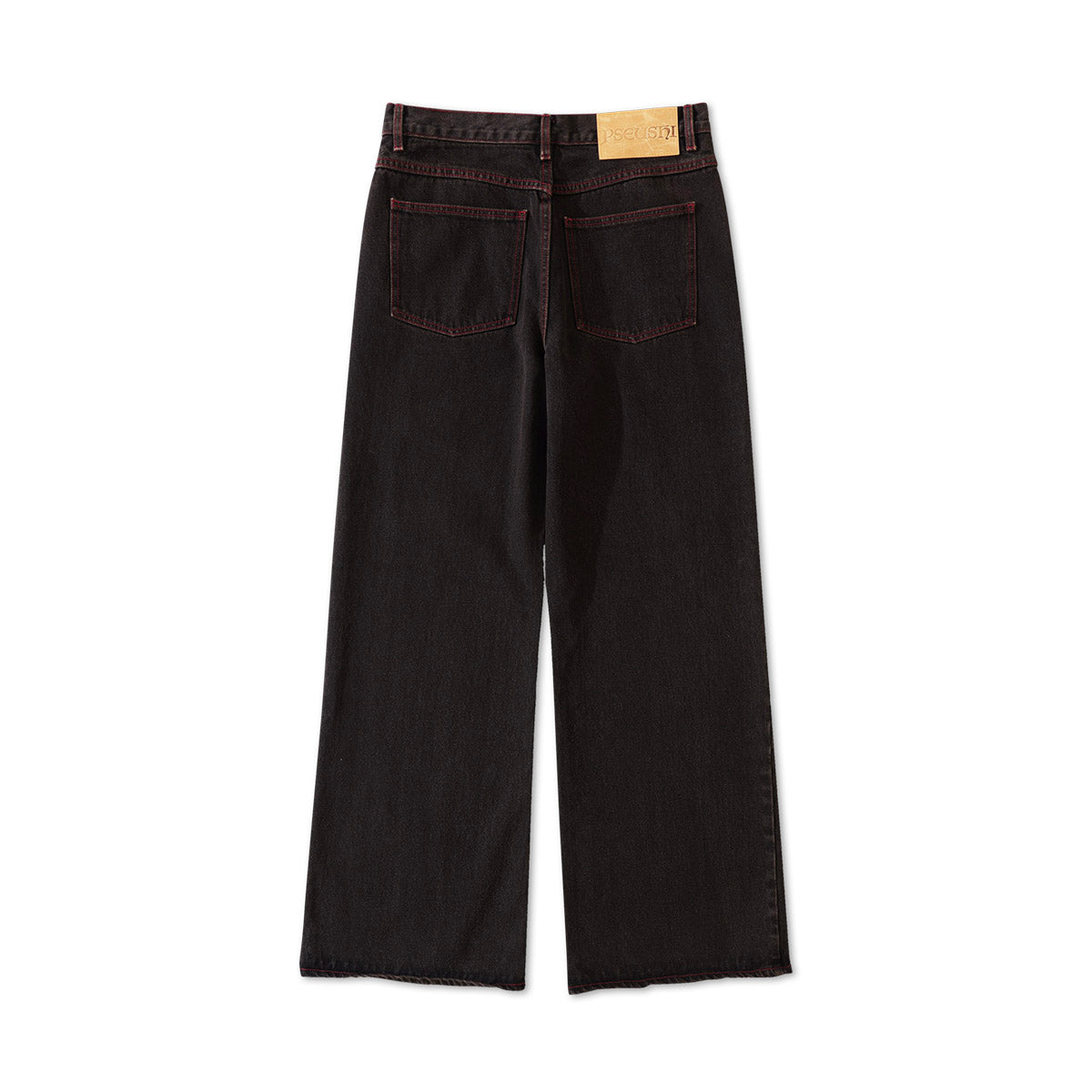 Pseushi - Baggy Jeans - Mud Wash