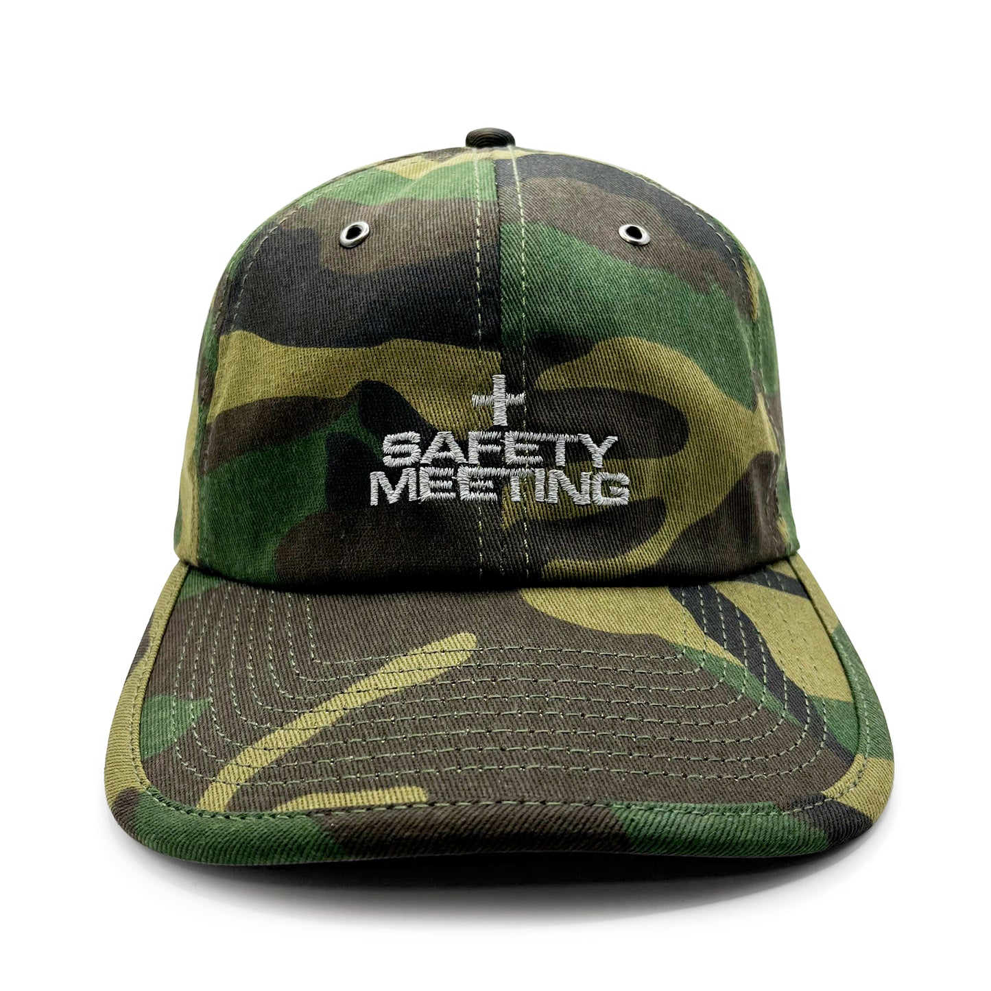 EasyGo - Woodland Camo Safety Meeting Cap