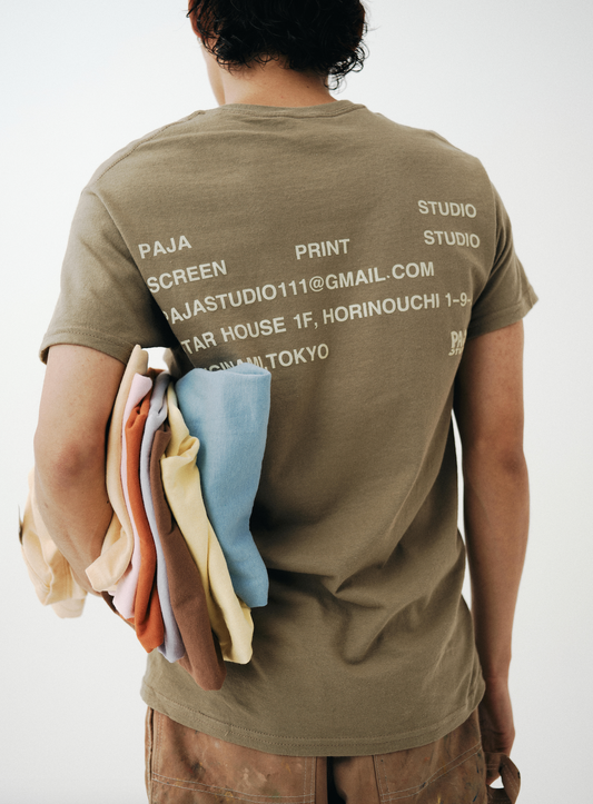Paja Studio - Studio Tee - Light Brown
