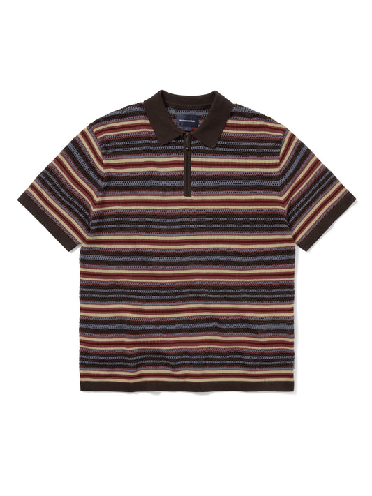 thisisneverthat - Striped S/S Knit Polo