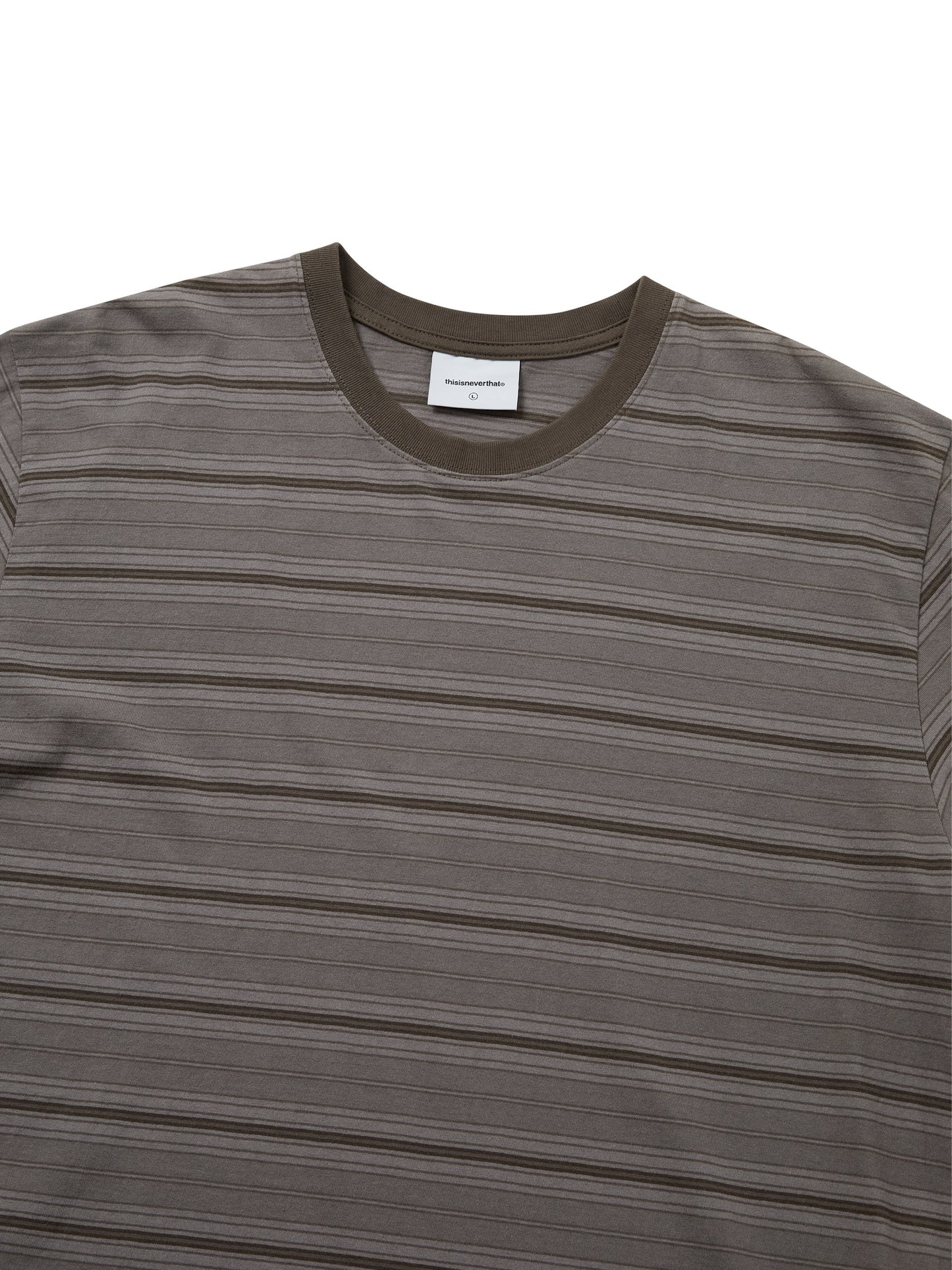 Thisisneverthat - Striped Tee - Brown