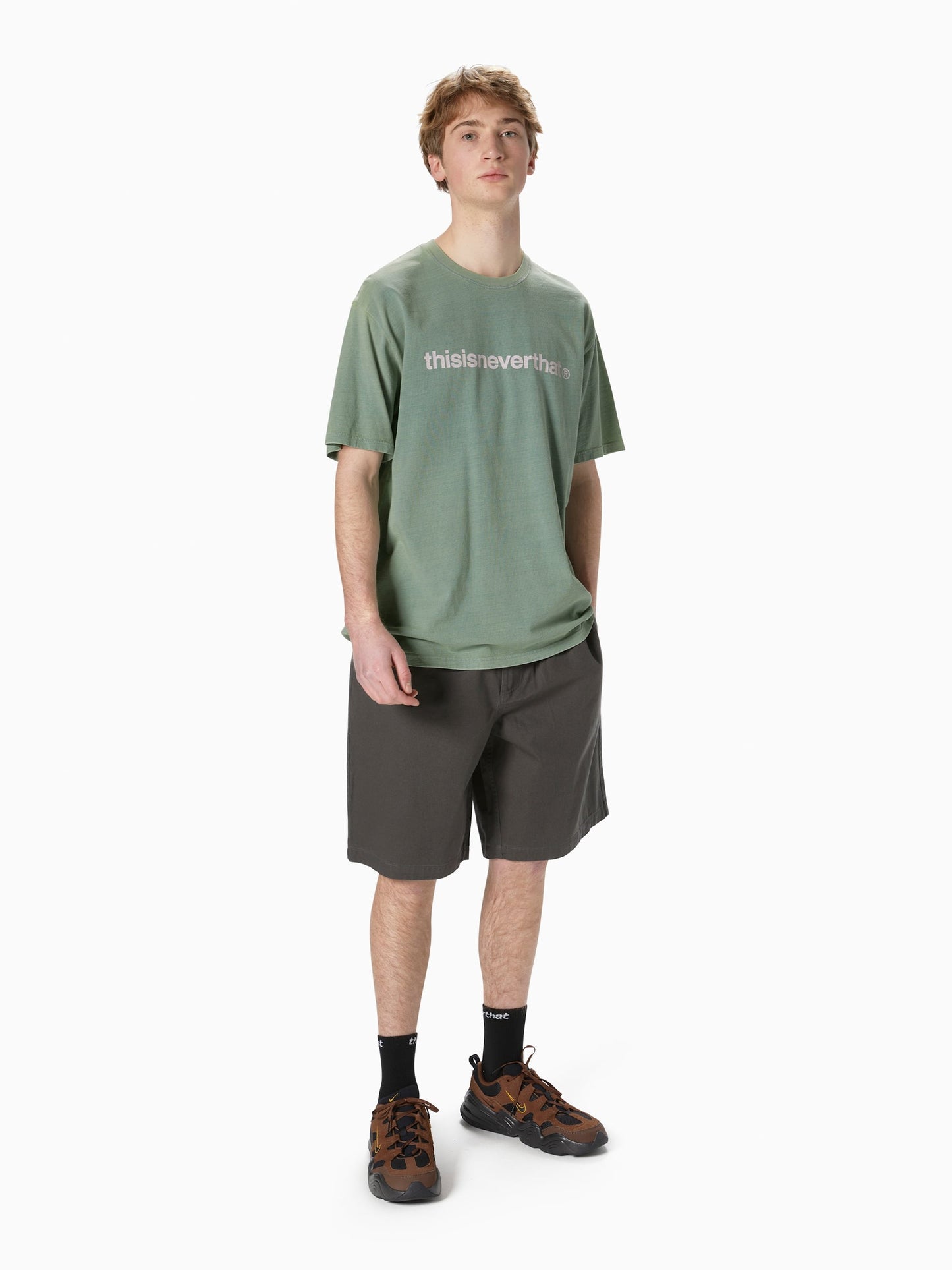 thisisneverthat - T-Logo Tee - Washed Blue