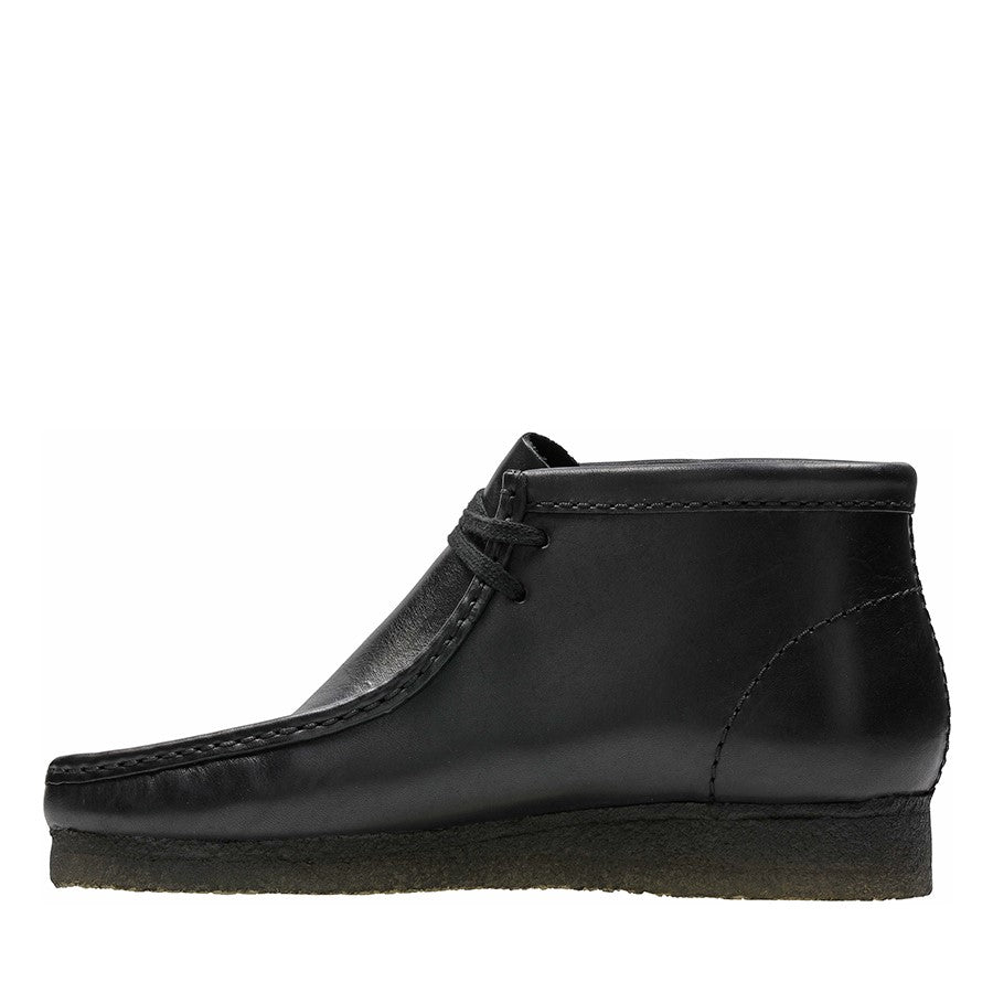 Clarks Originals Wallabee Boot - Black Leather