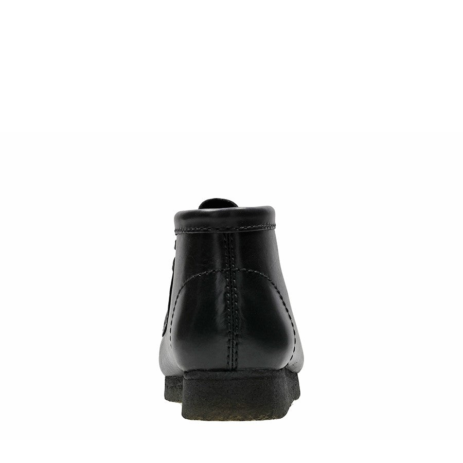 Clarks Originals Wallabee Boot - Black Leather