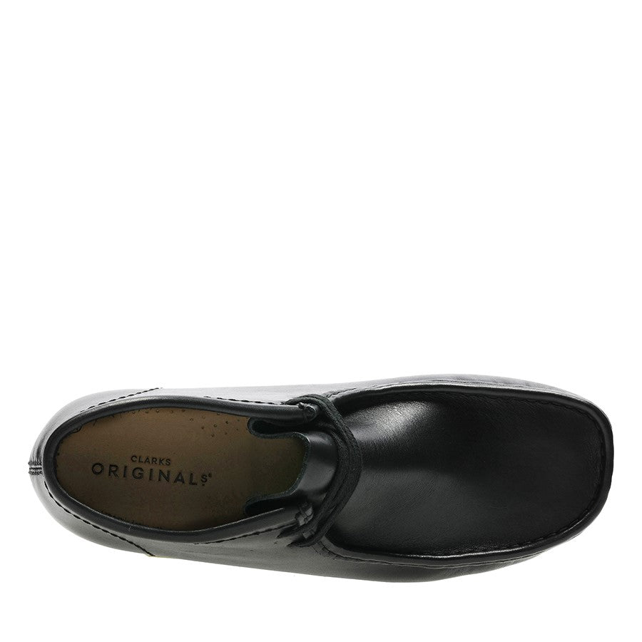 Clarks Originals Wallabee Boot - Black Leather