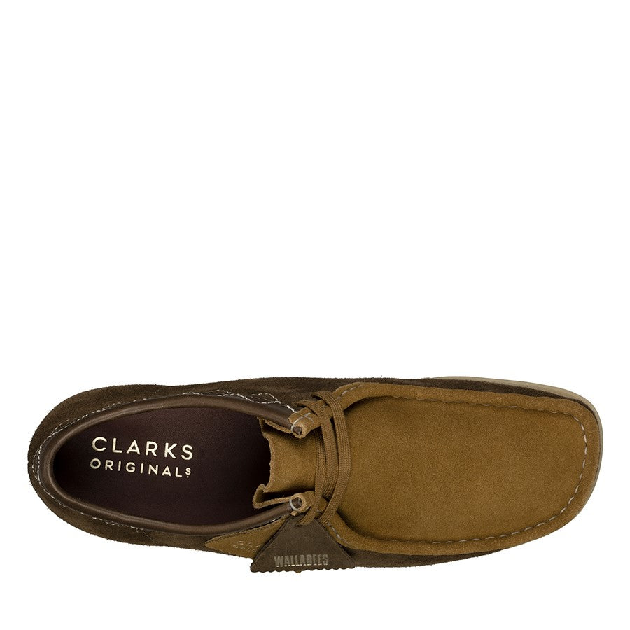 Clarks Originals Wallabee - Green Combi