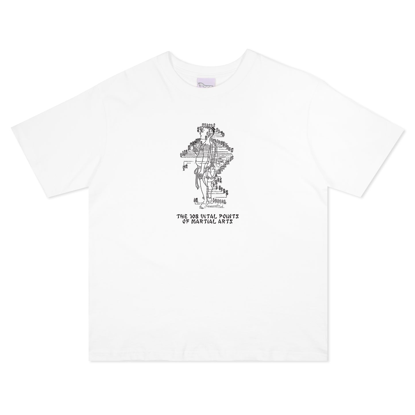 108WAREHOUSE - Martial Arts T-Shirt (White)