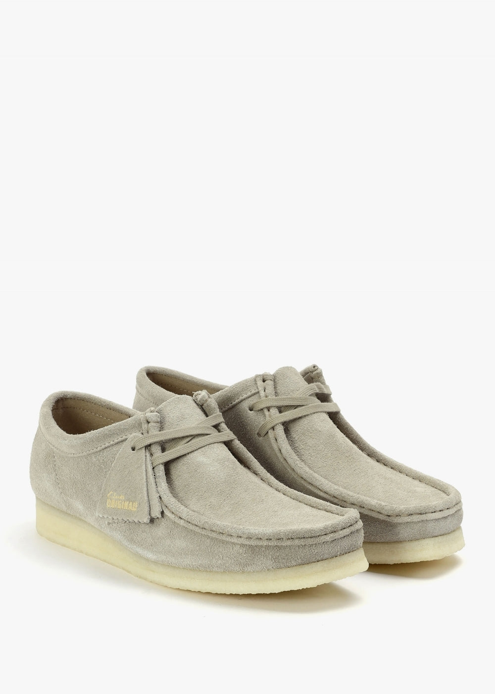 Clarks Originals - Wallabee Pale Grey Suede