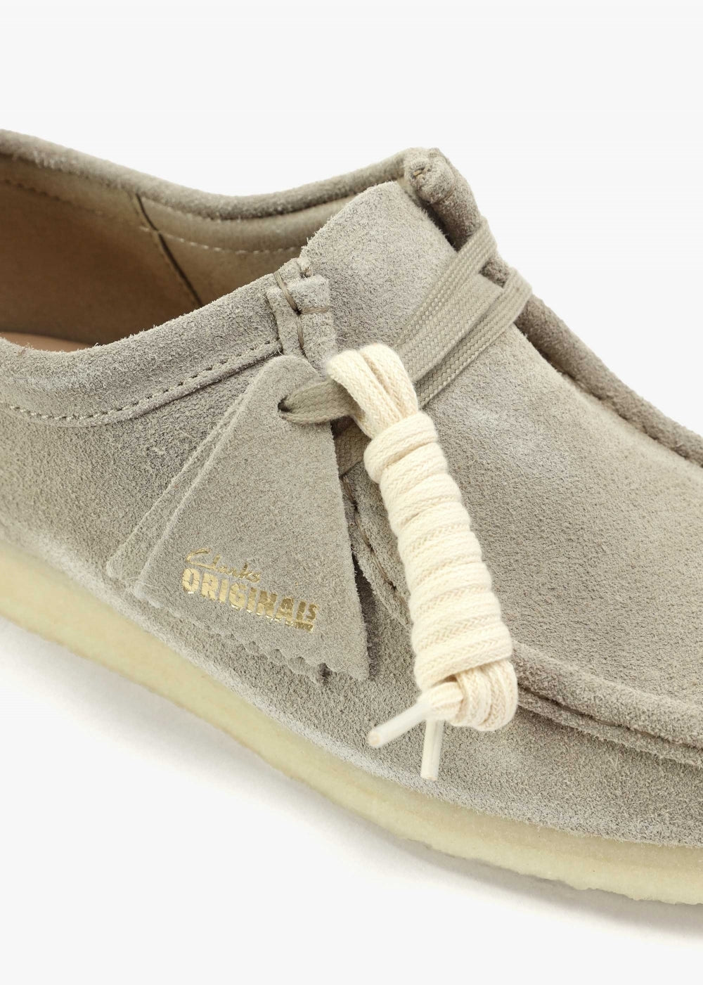 Clarks Originals - Wallabee Pale Grey Suede