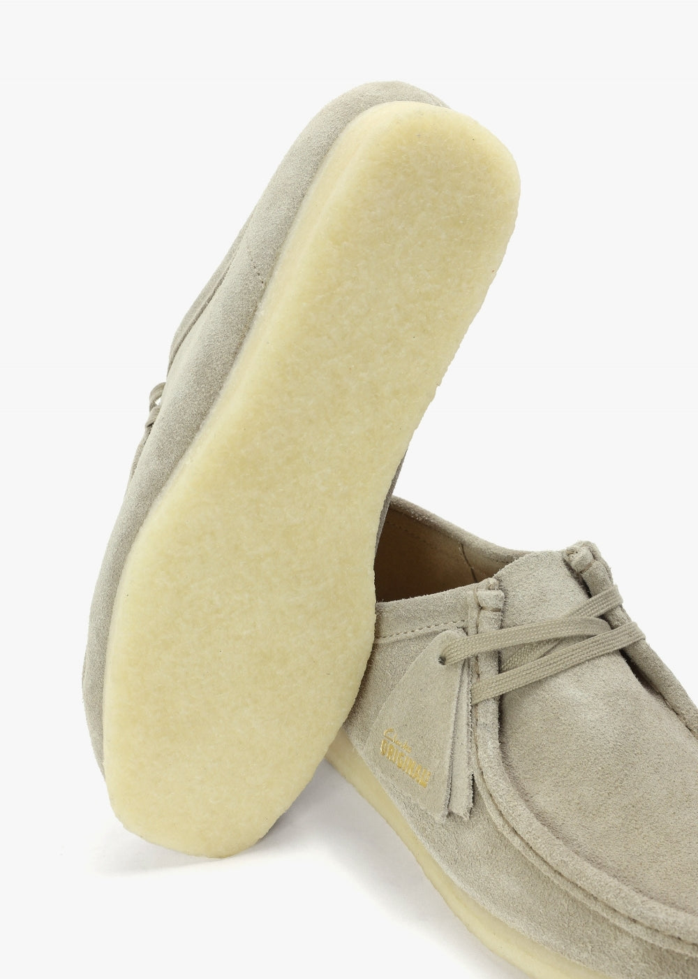 Clarks Originals - Wallabee Pale Grey Suede