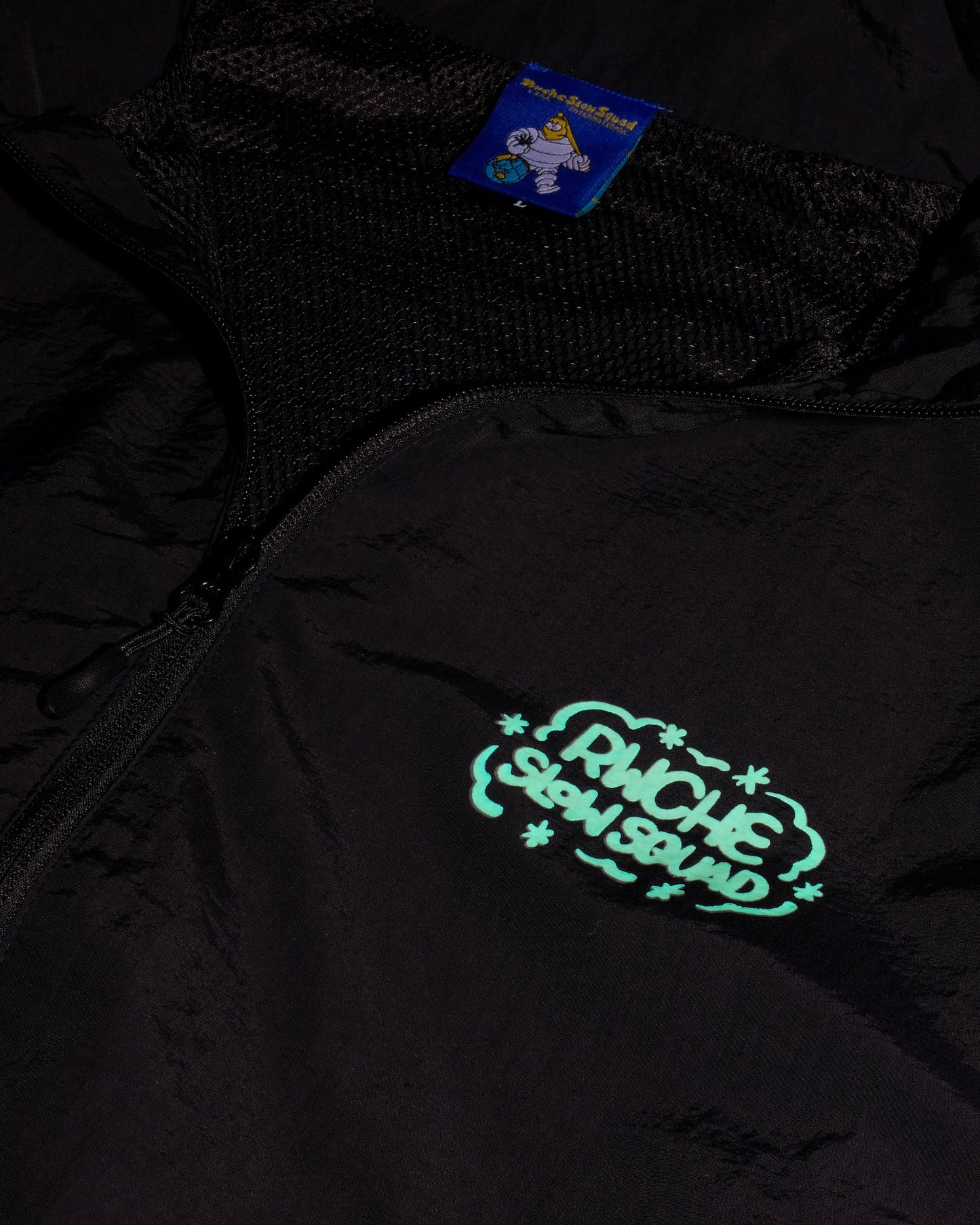 Slow Squad International - Zecs Glow In The Dark Drill Jacket - Glow
