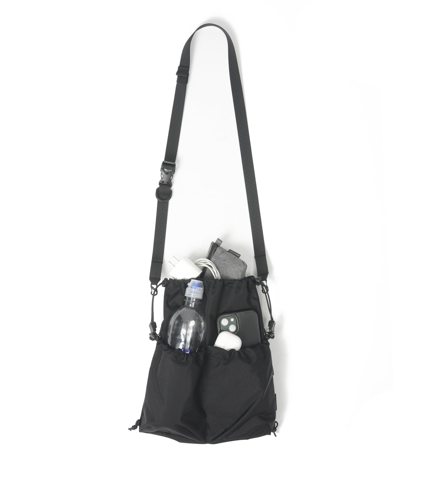 Sealson - H1 800D 2-Way Crossbody Bag - Black