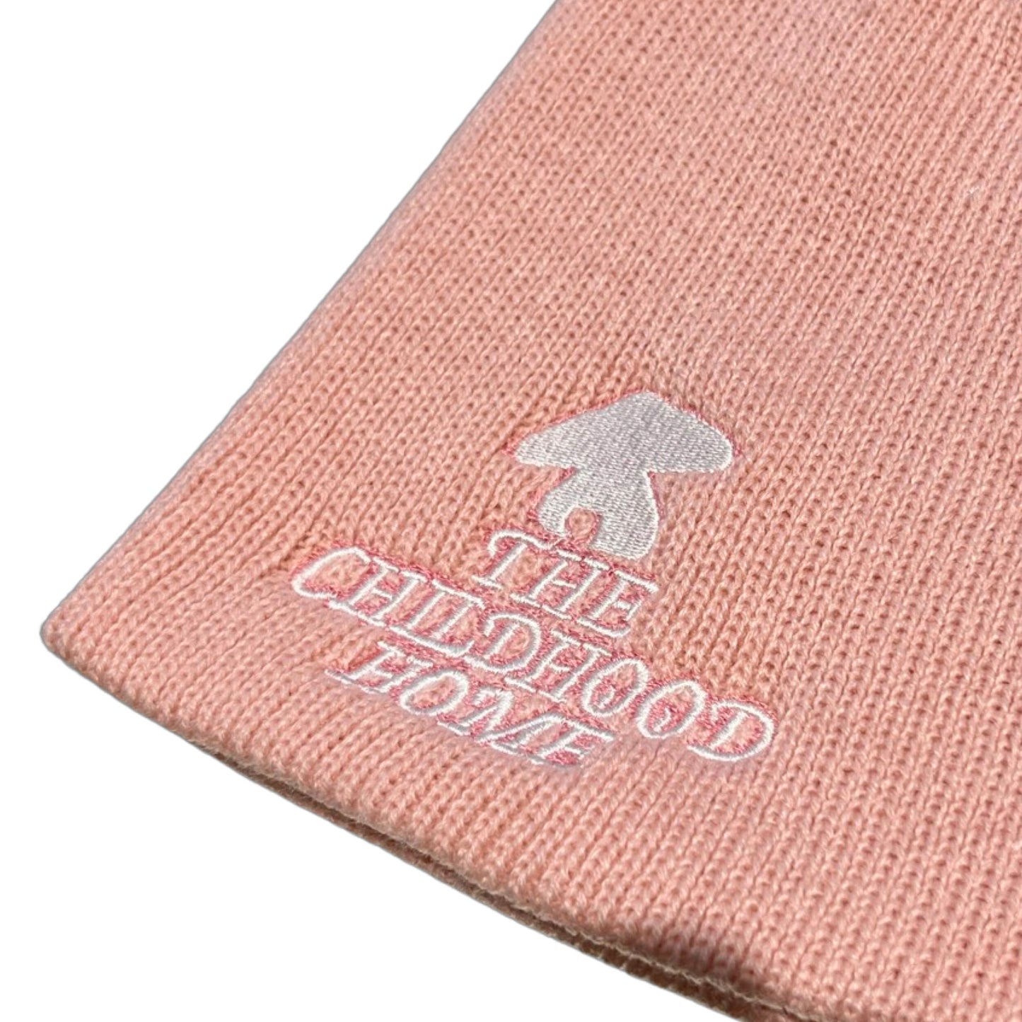 The Childhood Home - Mushroom Home Beanie - Pink