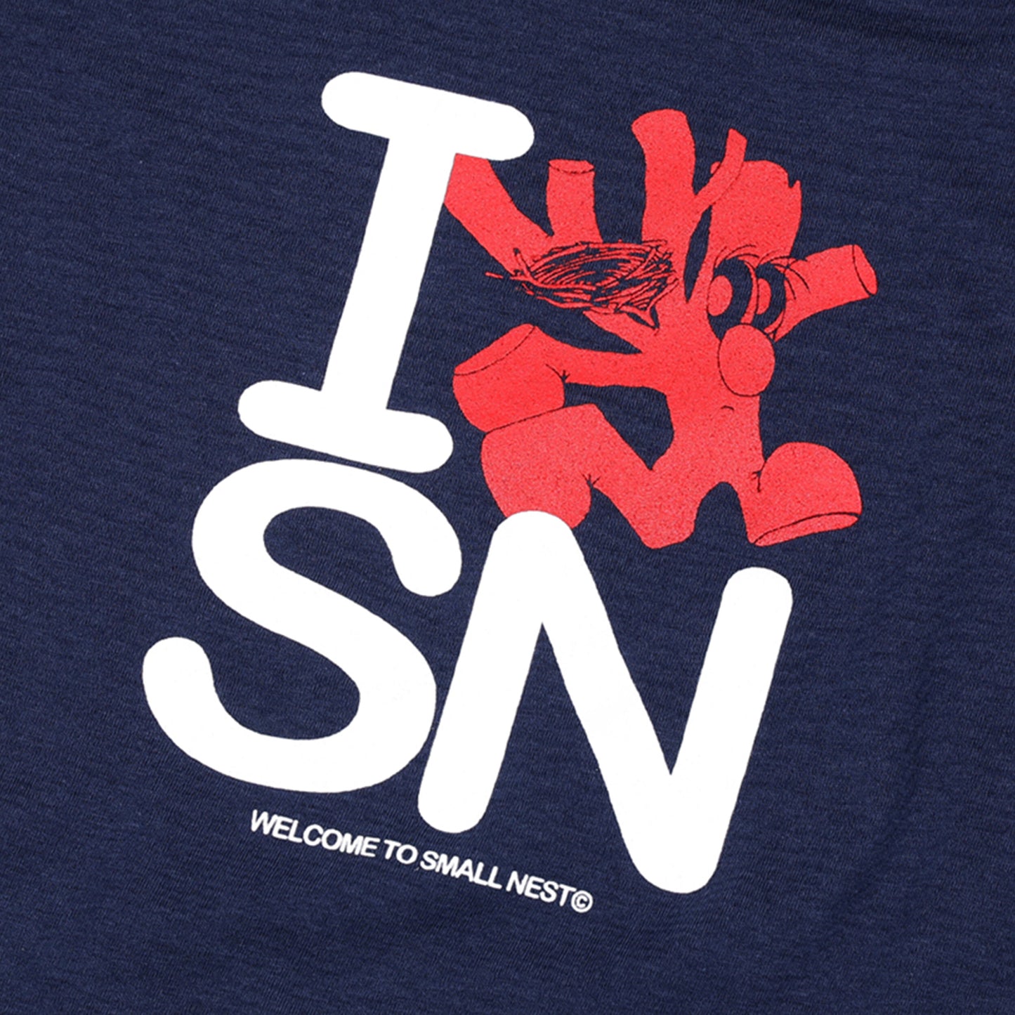 Small Nest - I<3SN Tee - Navy