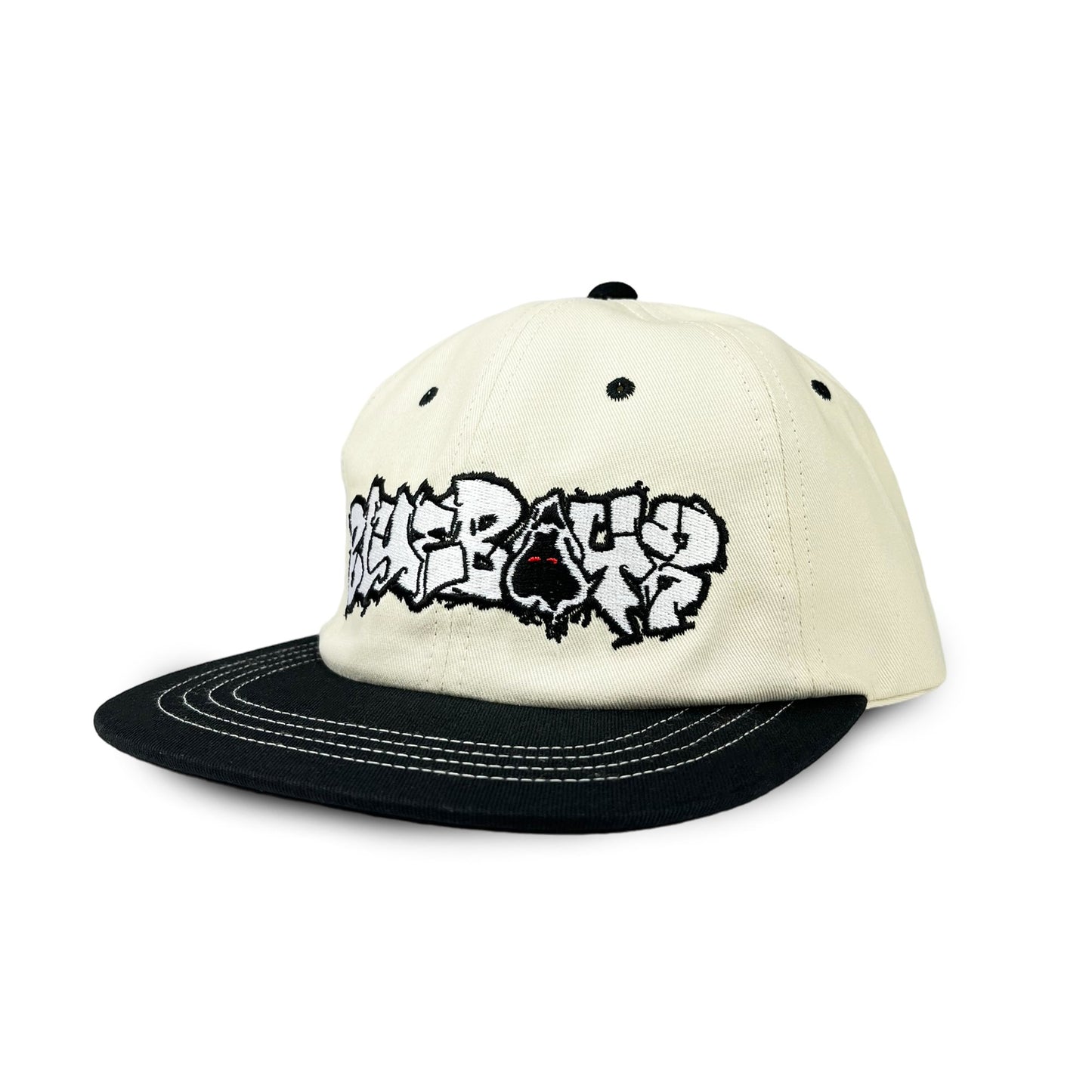 BlueBoyzSportsClub - Mosher Cap (Off White/ Black)