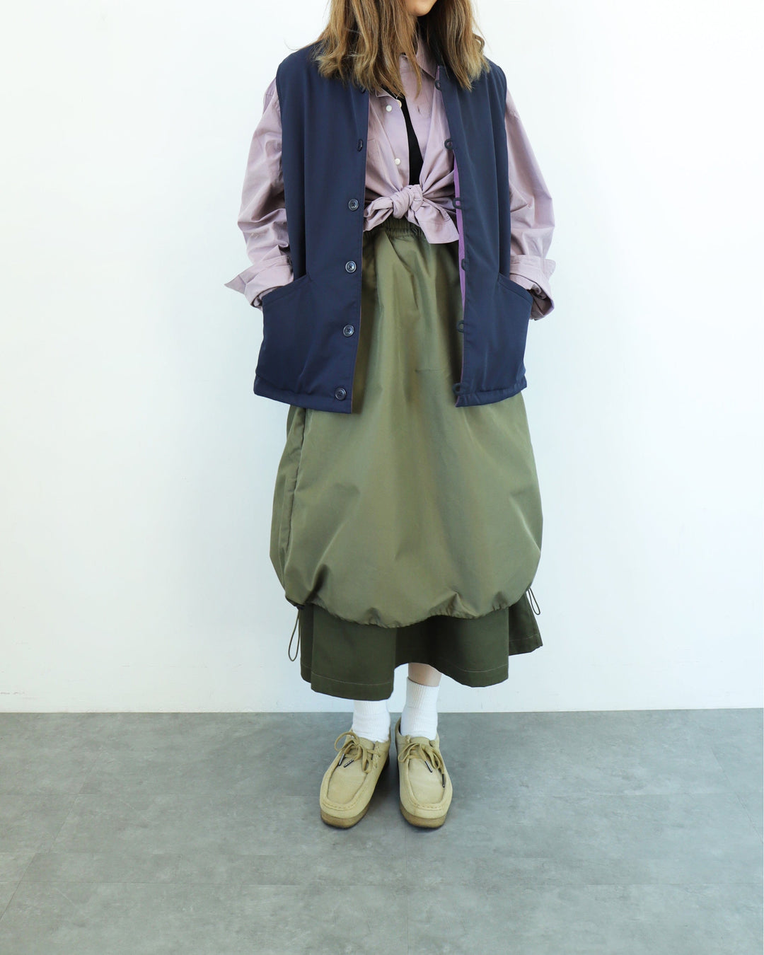 Workware - Mrs.Workware Lounge Skirt #576 - Green