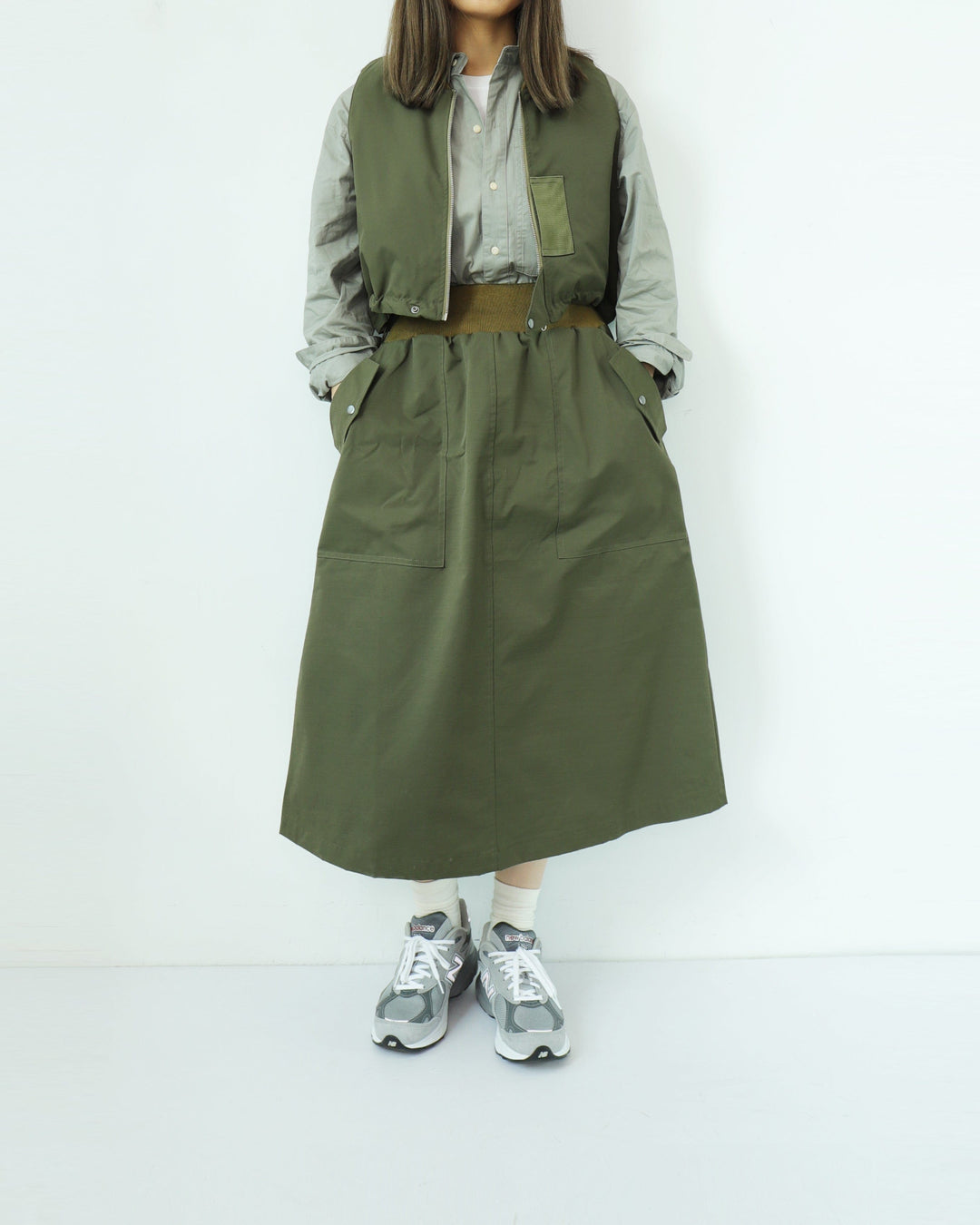Workware - Mrs.Workware MA1 Skirt #613 - Green