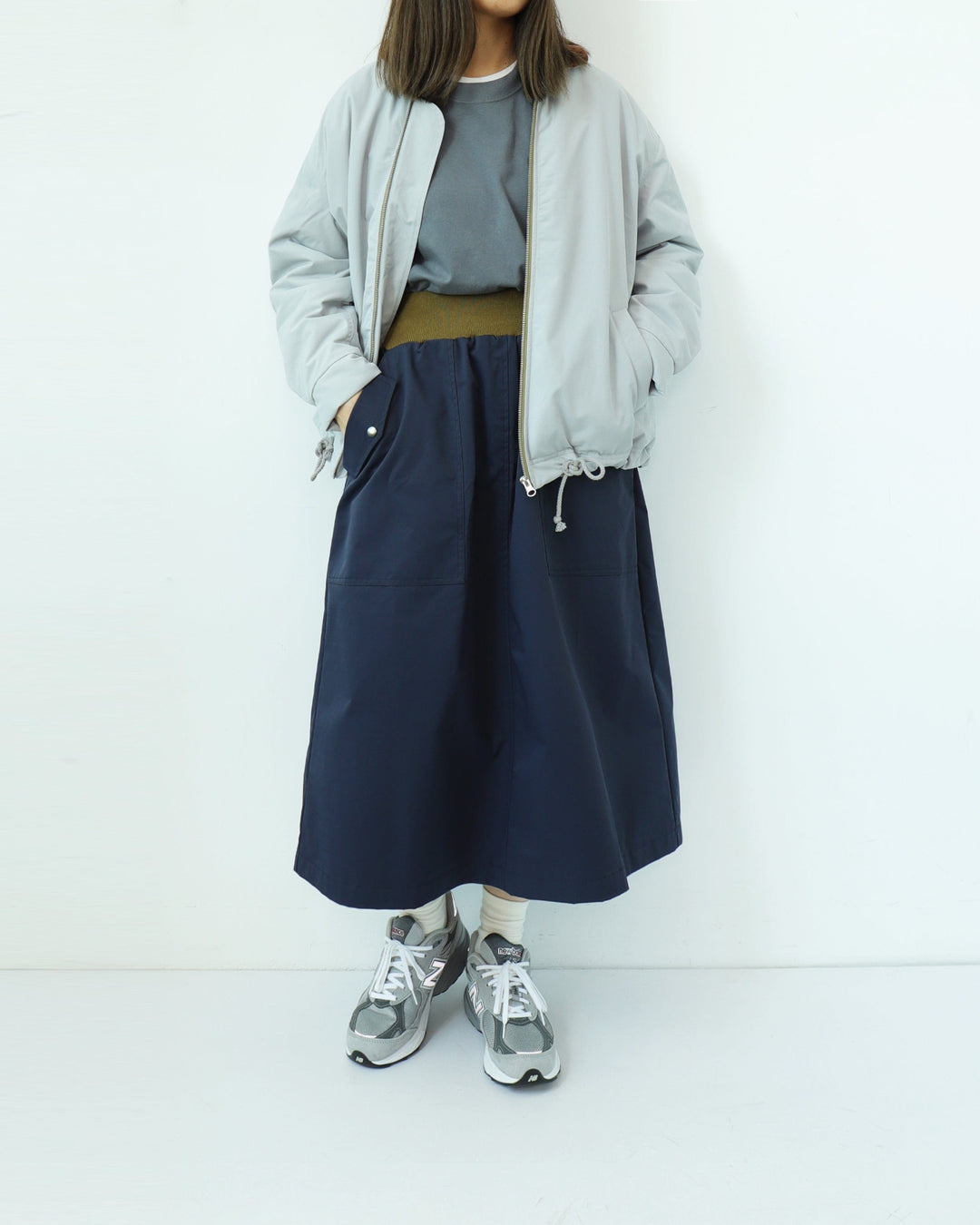 Workware - Mrs.Workware MA1 Skirt #613 - Navy
