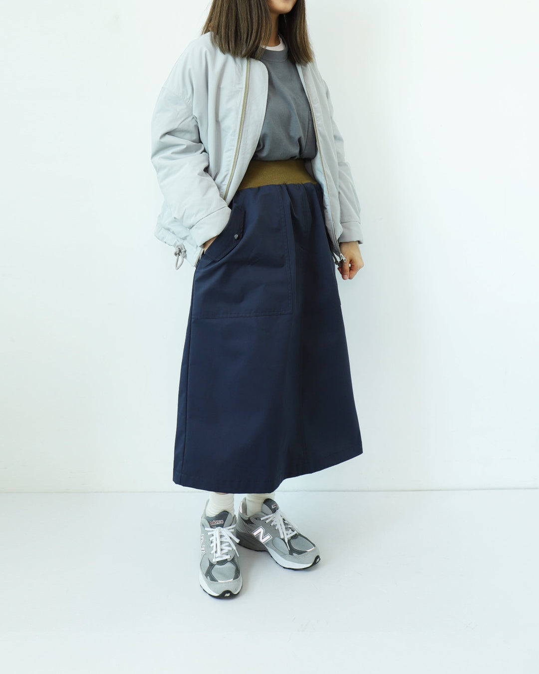 Workware - Mrs.Workware MA1 Skirt #613 - Navy