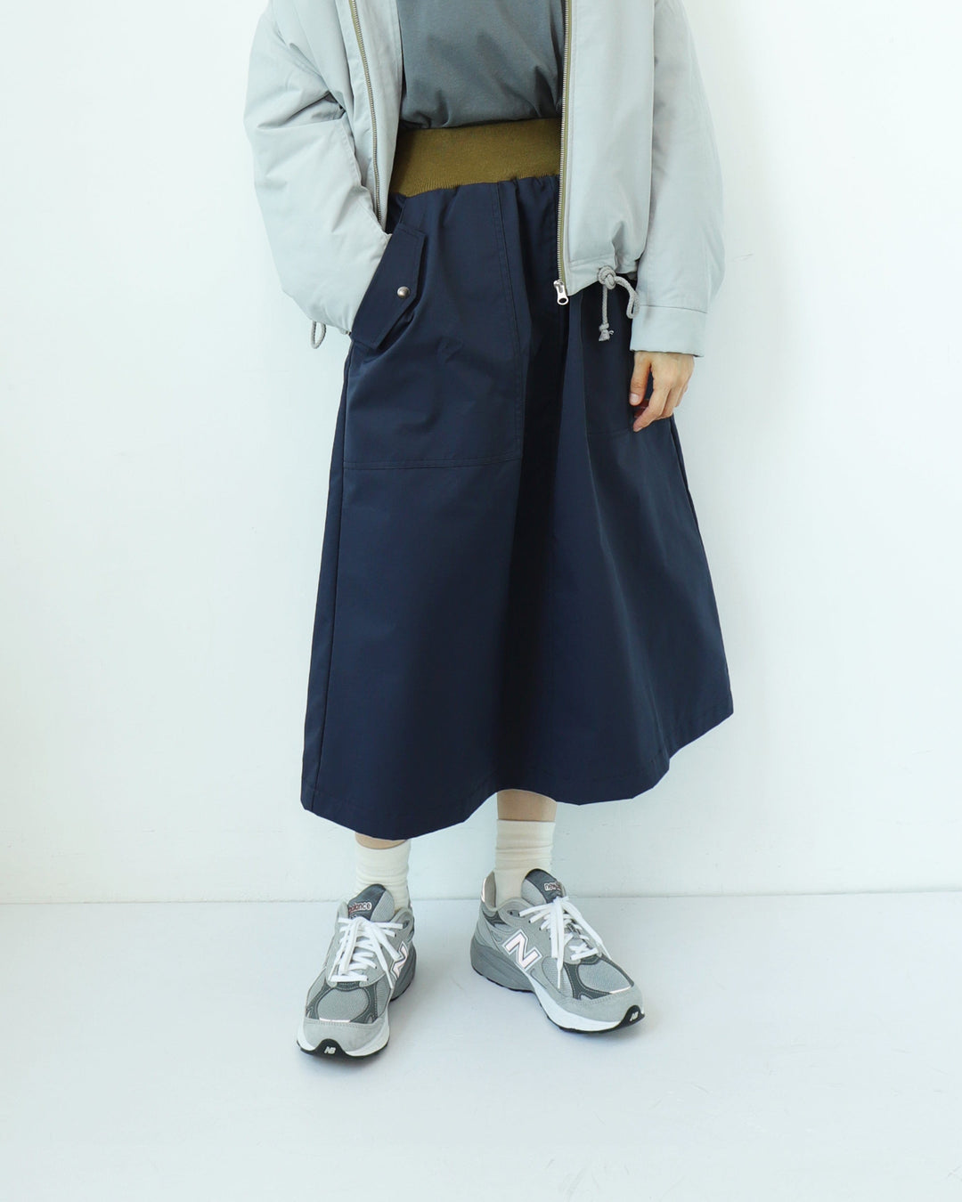 Workware - Mrs.Workware MA1 Skirt #613 - Navy