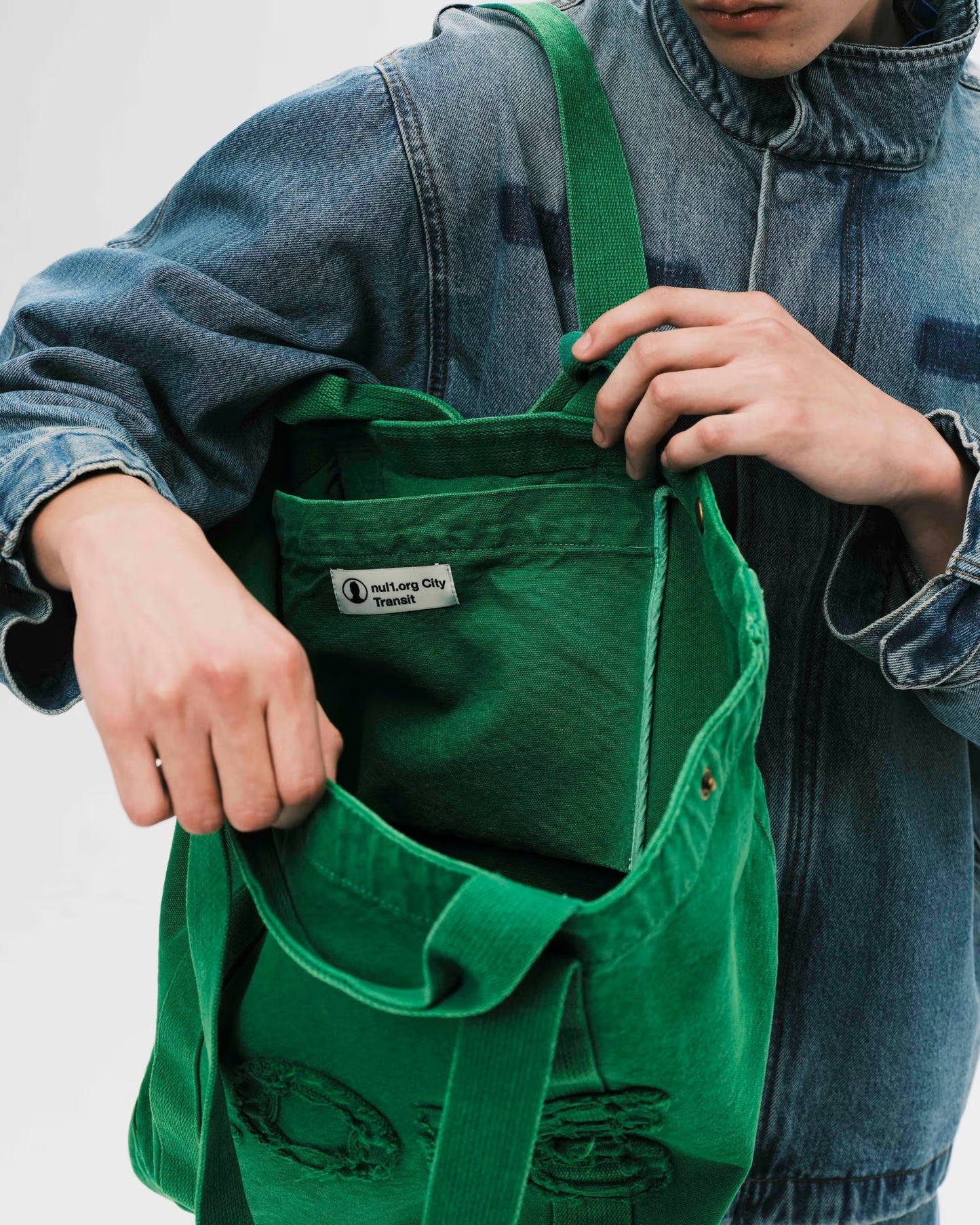 Nul1.org - Stylist Bag Medium - Green