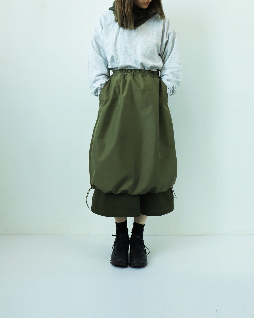 Workware - Mrs.Workware Lounge Skirt #576 - Green