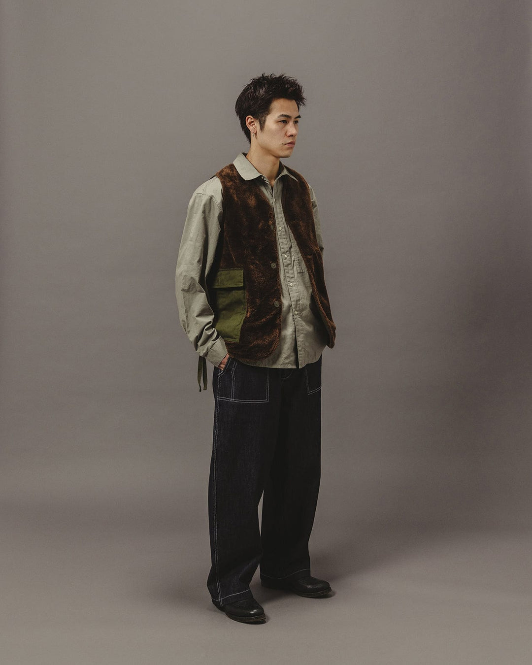 Workware - Pocket Shirt #597 - Grey