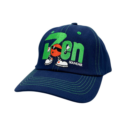 Den Souvenir - The Cool Spot 6 Panel Cap - Black