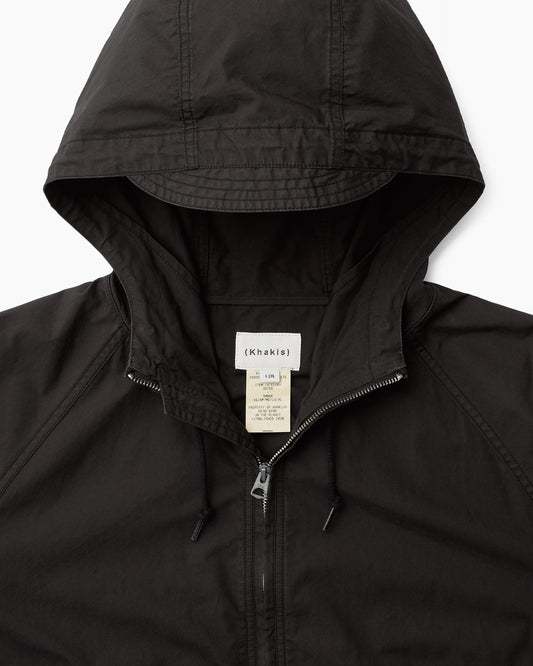Khakis - Hooded Wind Jacket - Black