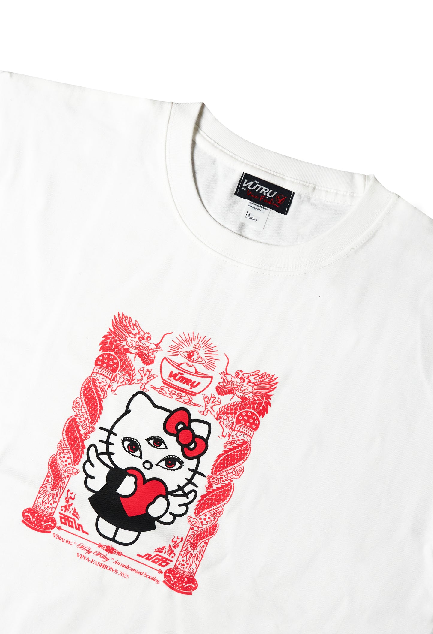 VUTRU Inc - Holy Kitty Tee - White