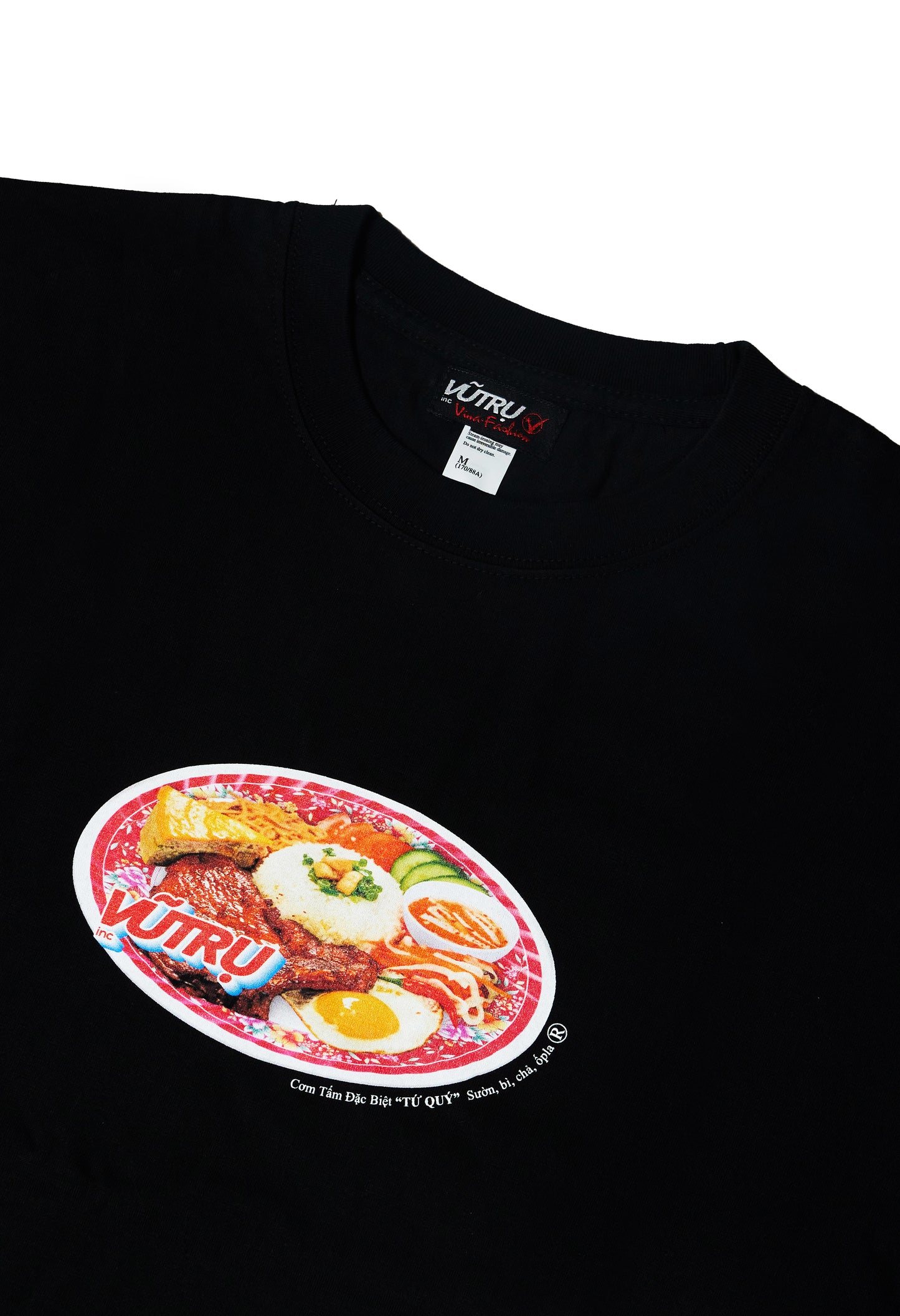 VUTRU Inc - Com Tam Tee - Black