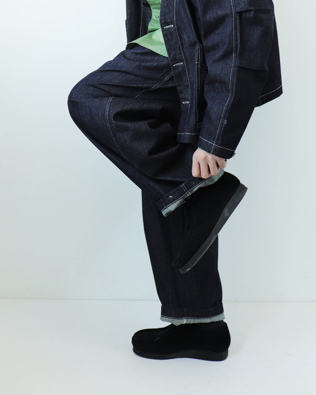 Workware - Unisex Balloon Pants #444 - Denim