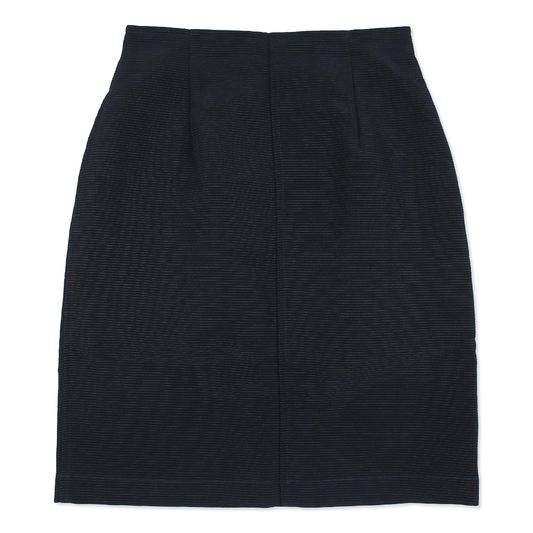Comme Des Garcons Navy Mini Skirt