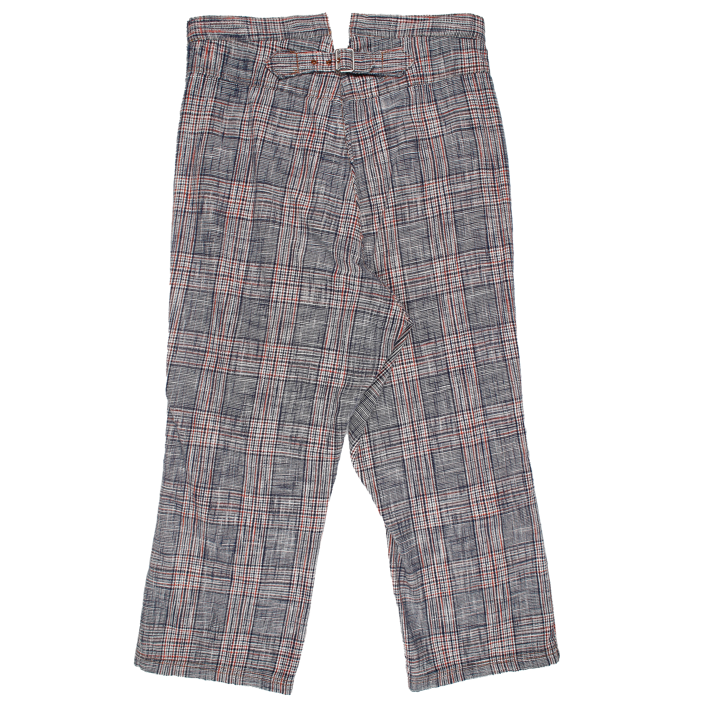 CDG Tricot Red/White Houndstooth Trousers