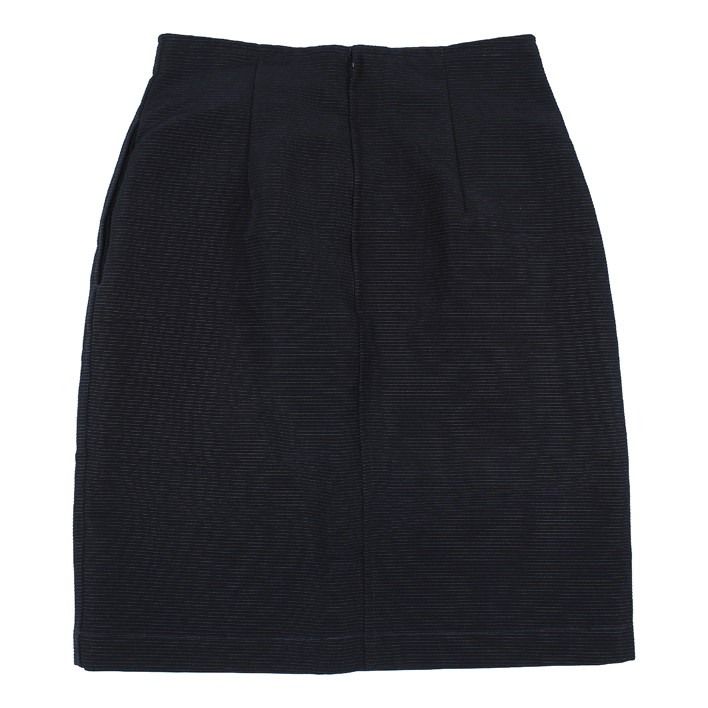 Comme Des Garcons Navy Mini Skirt