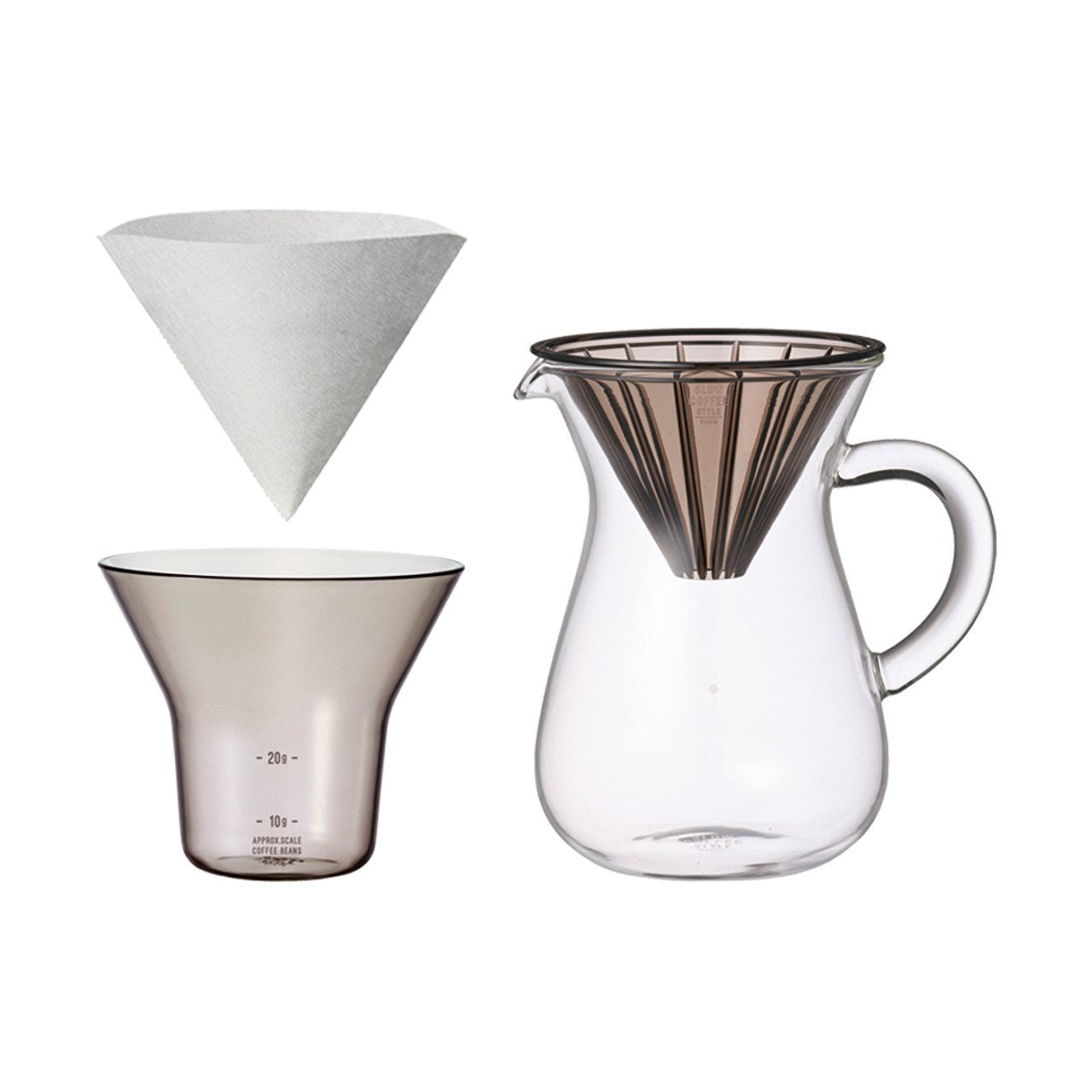 Kinto - SCS-S02 Coffee Carafe Brew Set - 300ml