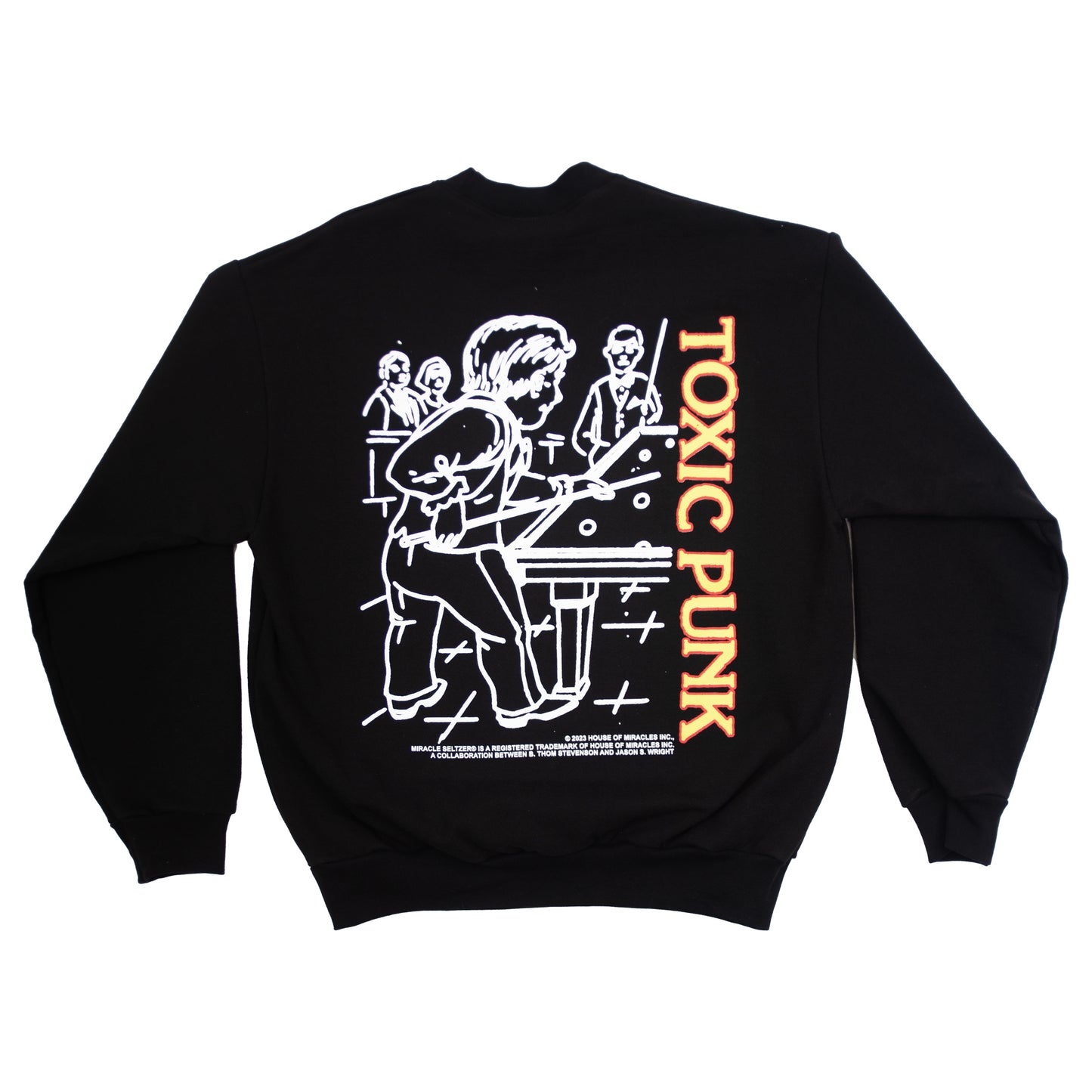 Miracle Seltzer - TOXIC PUNK CREW NECK