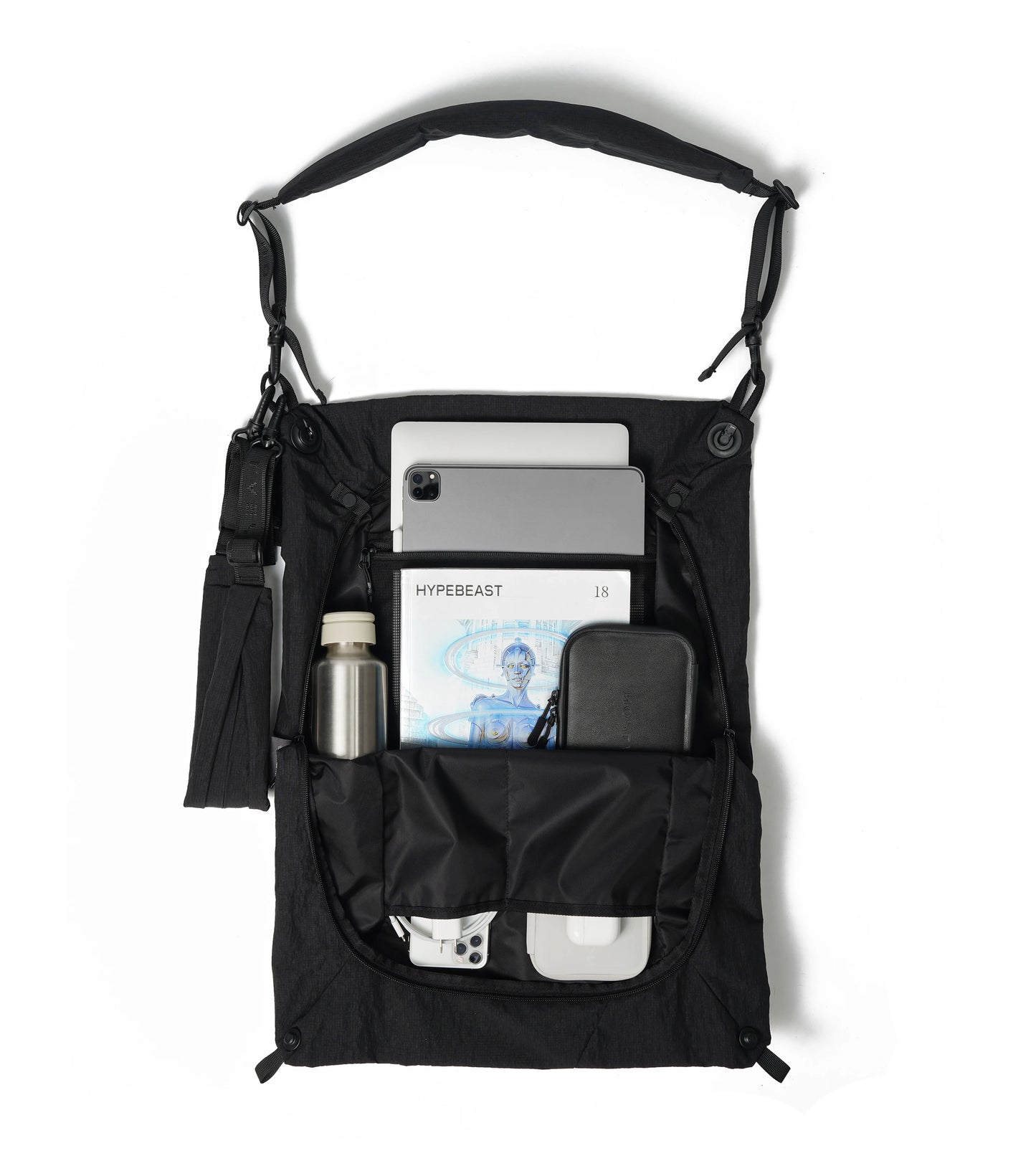 Sealson - TE Ecoya 3 Way Messenger Bag - Charcoal