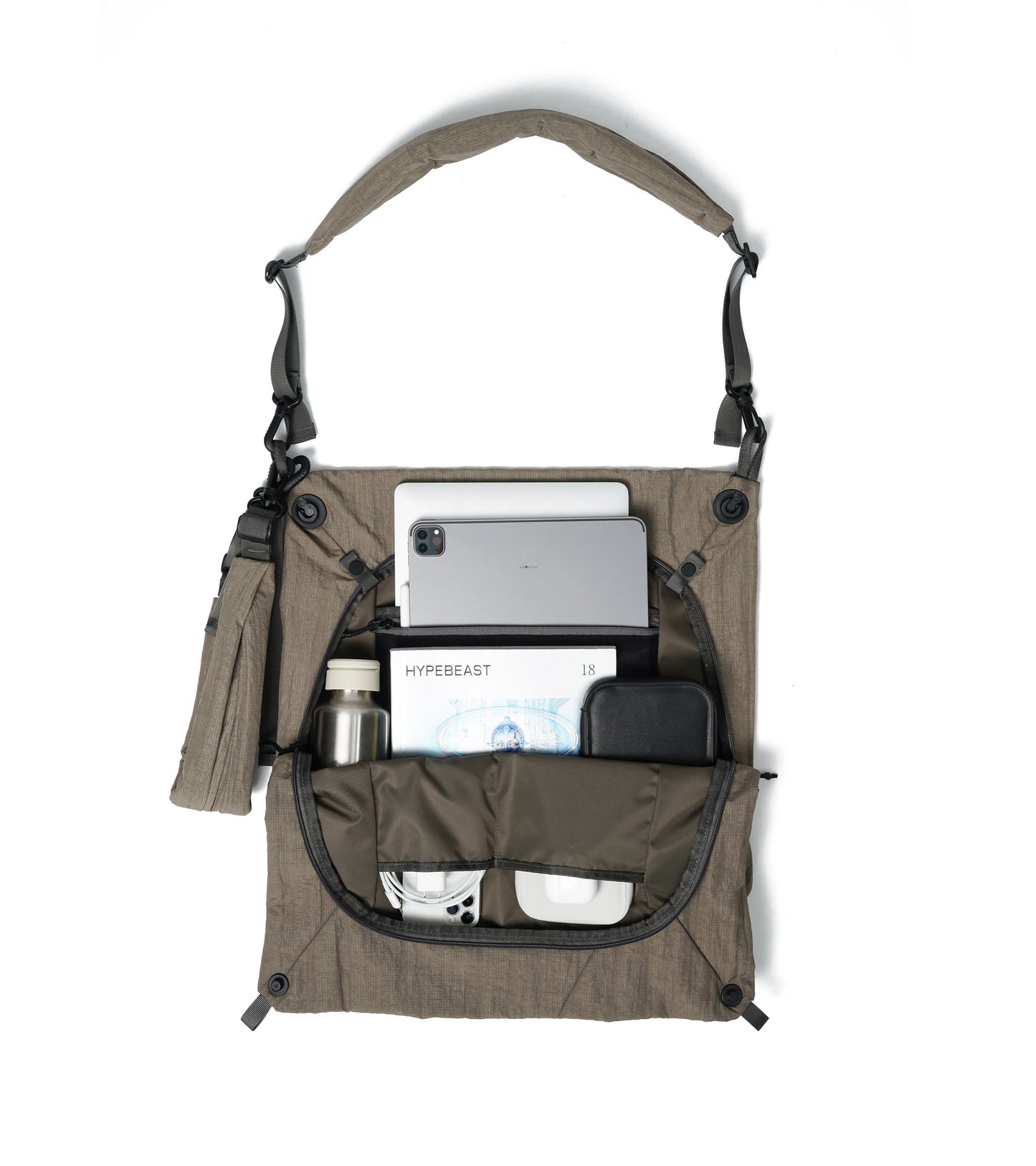 Sealson - TE Ecoya 3 Way Messenger Bag - Dust