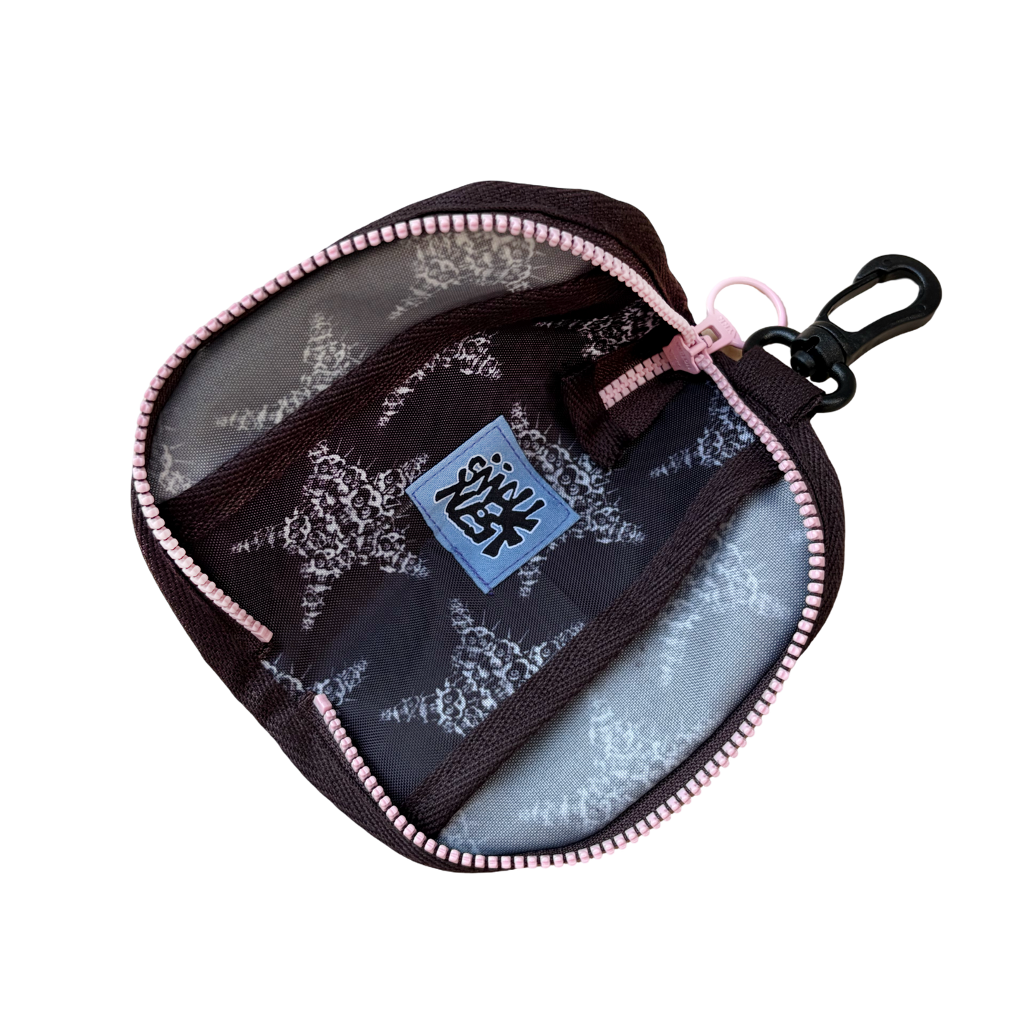 Small Nest - Star Skull Pouch - Black