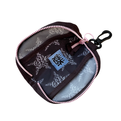 Small Nest - Star Skull Pouch - Black