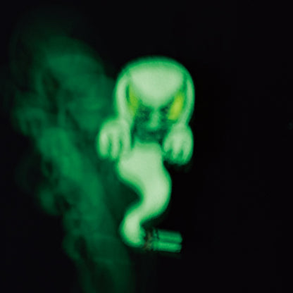 OHSHIT! / MADE IN THE USA - LIMITED PLUSH GHOST PINZ Pin - Multi