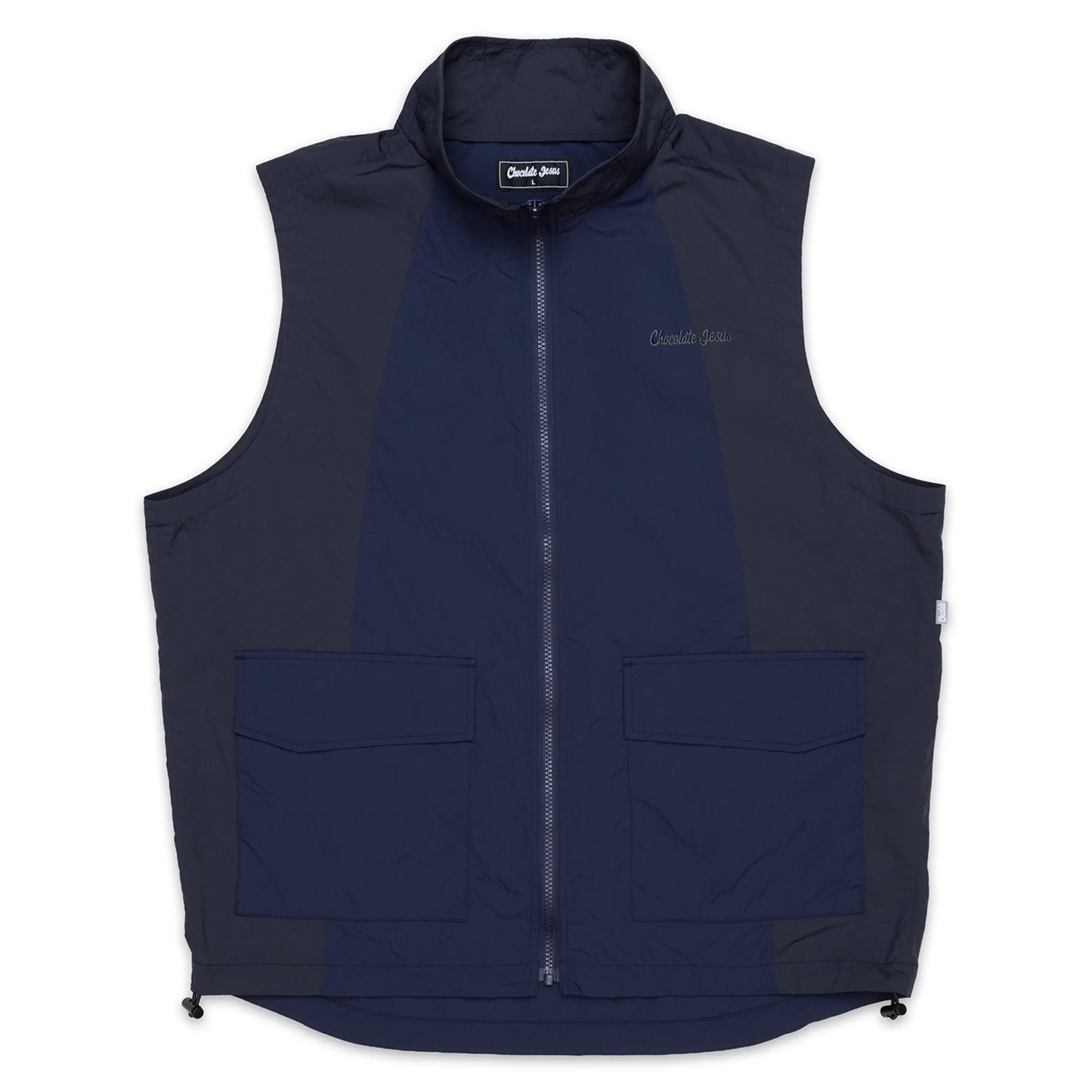 Chocolate Jesus - Nylon Vest - Navy