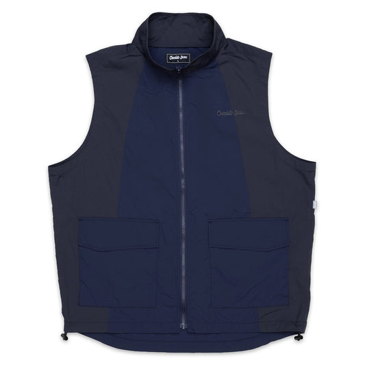 Chocolate Jesus - Nylon Vest - Navy