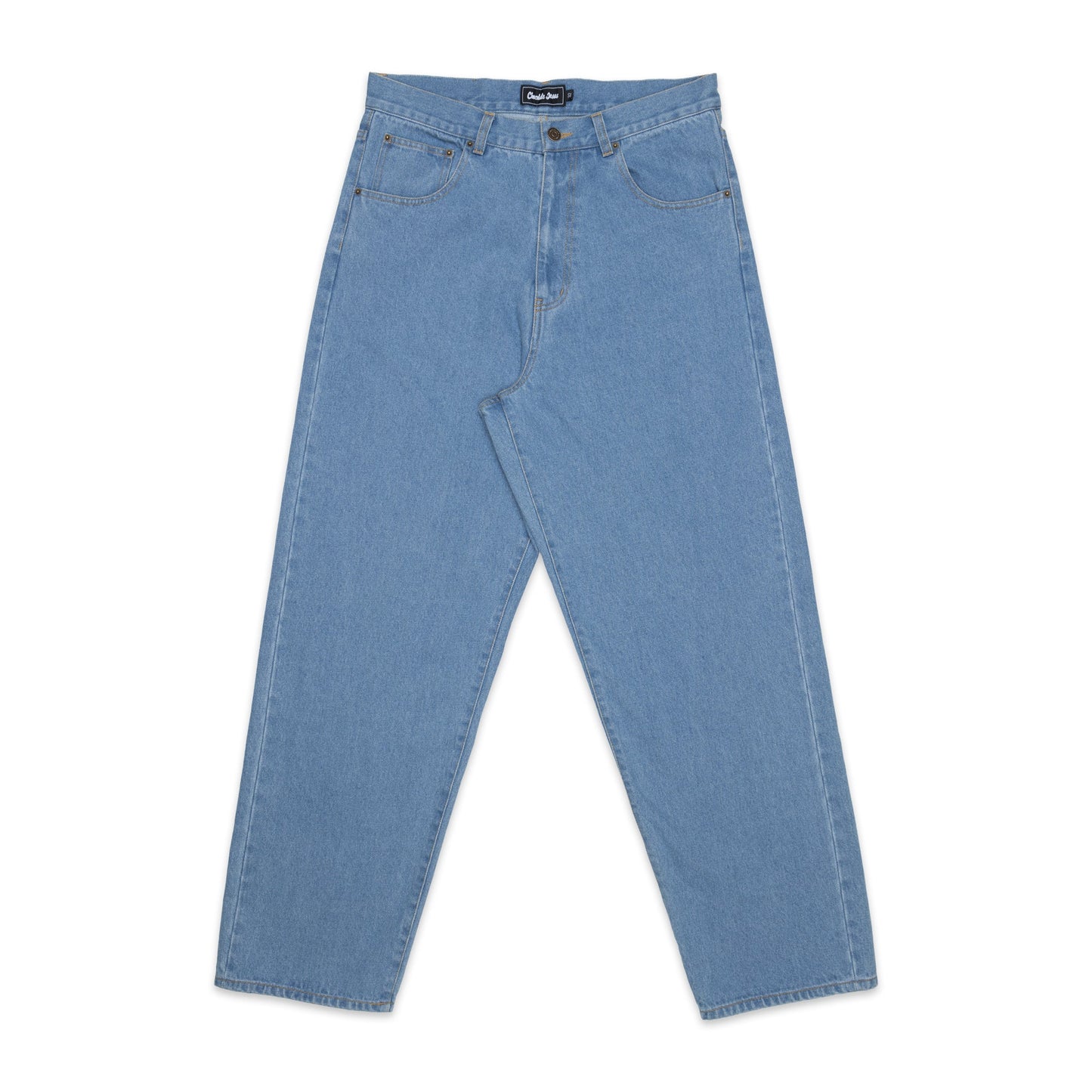 Chocolate Jesus - Baggy Denim Pants - Ice Wash