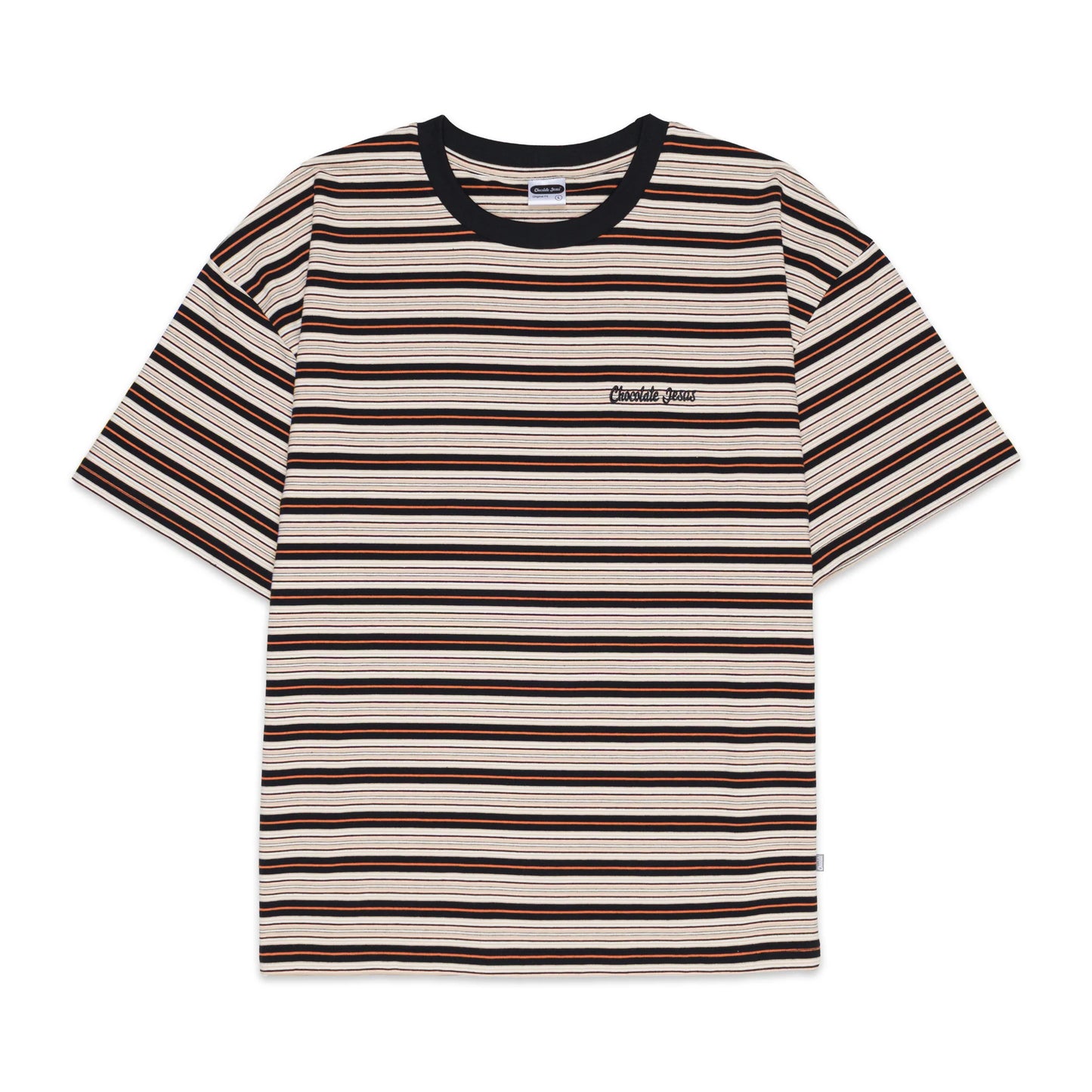 Chocolate Jesus - Mini Logo Border Tee - Orange