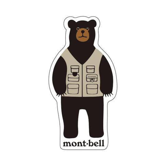 Montbell - Sticker Monta Bear #2 - Tan