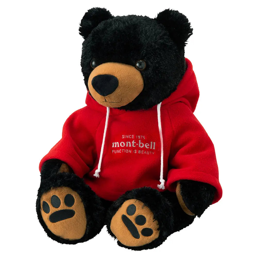 Montbell - Monta Bear 30cm - Black/Red
