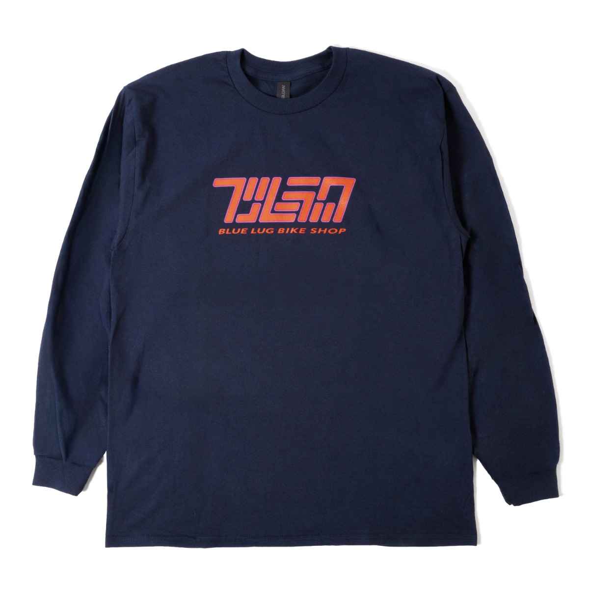 Blue Lug - Kana Logo Long Sleeve T-shirt - Navy
