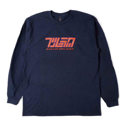 Blue Lug - Kana Logo Long Sleeve T-shirt - Navy
